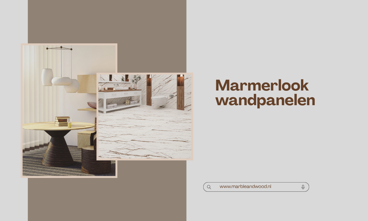 Marmerlook Wandpanelen: De Slimme Interieurtrend Die Luxe en Gemak Samenbrengt