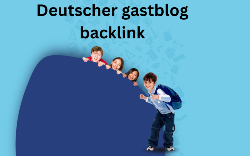 Deutscher gastblog backlink