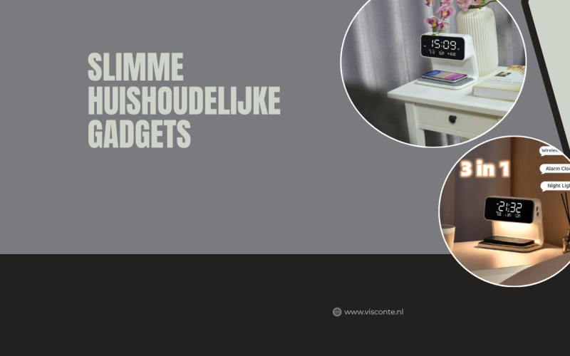 Slimme huishoudelijke gadgets: de toekomst van comfortabel en efficiënt wonen